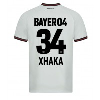 Echipament fotbal Bayer Leverkusen Granit Xhaka #34 Tricou Deplasare 2023-24 maneca scurta